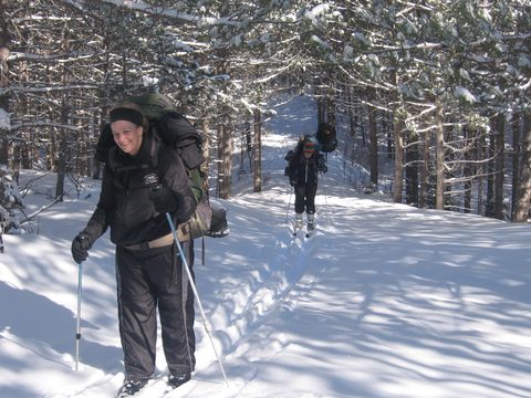 Photo from Ski camping, Minnesing Wilderness Trail, Algonquin, complete trail