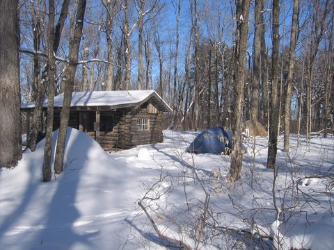 Photo from Ski camping, Minnesing Wilderness Trail, Algonquin, complete trail