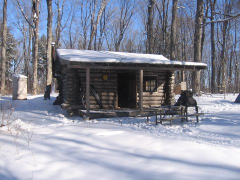 Photo from Ski camping, Minnesing Wilderness Trail, Algonquin, complete trail
