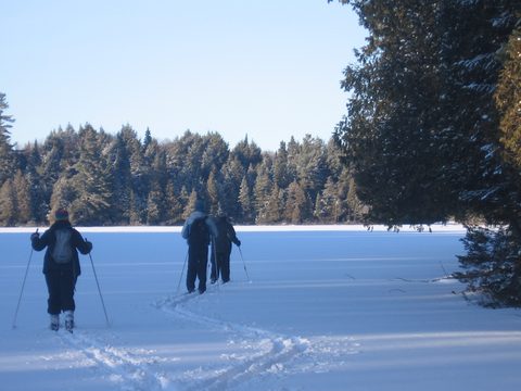 Photo from Ski camping, Minnesing Wilderness Trail, Algonquin, complete trail