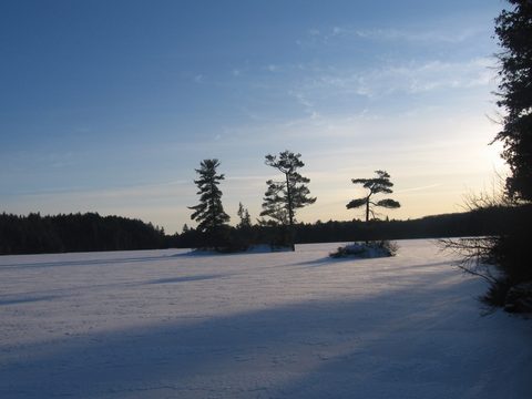 Photo from Ski camping, Minnesing Wilderness Trail, Algonquin, complete trail