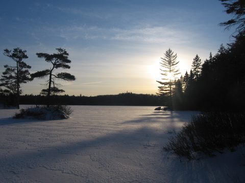 Photo from Ski camping, Minnesing Wilderness Trail, Algonquin, complete trail