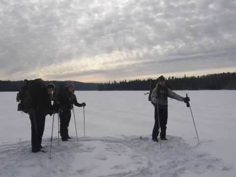 Photo from Ski camping, Minnesing Wilderness Trail, Algonquin, complete trail