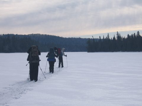 Photo from Ski camping, Minnesing Wilderness Trail, Algonquin, complete trail