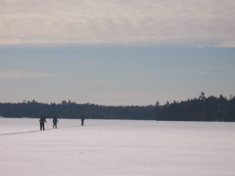 Photo from Ski camping, Minnesing Wilderness Trail, Algonquin, complete trail