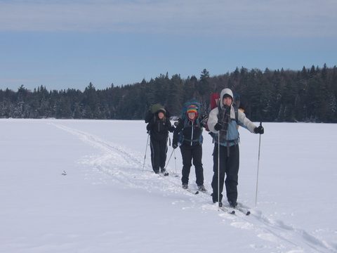 Photo from Ski camping, Minnesing Wilderness Trail, Algonquin, complete trail