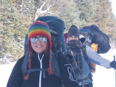 Photo from Ski camping, Minnesing Wilderness Trail, Algonquin, complete trail