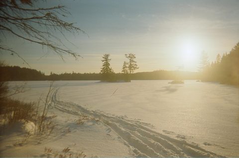 Photo from Ski camping, Minnesing Wilderness Trail, Algonquin, complete trail