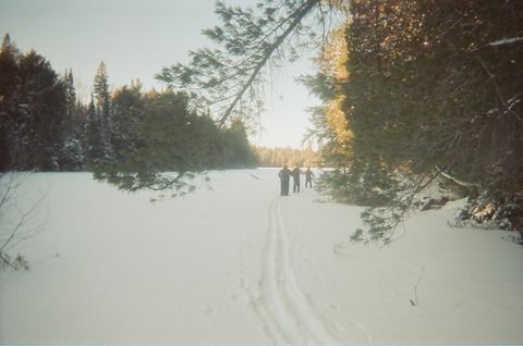 Photo from Ski camping, Minnesing Wilderness Trail, Algonquin, complete trail