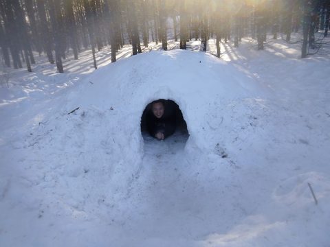 Photo from Ski camping, Minnesing Wilderness Trail, Algonquin, complete trail