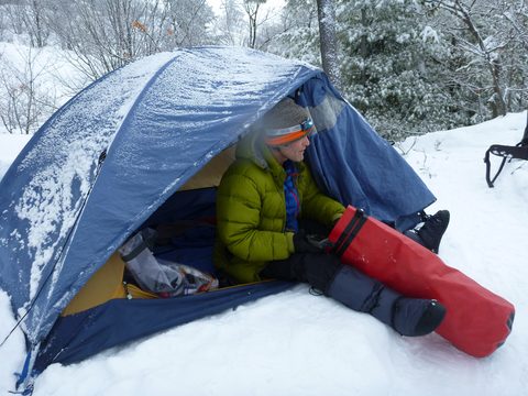 Photo from Snowshoe camping, Killarney Provincial Park