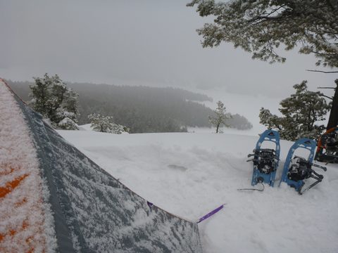 Photo from Snowshoe camping, Killarney Provincial Park