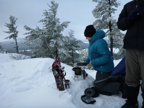 Photo from Snowshoe camping, Killarney Provincial Park
