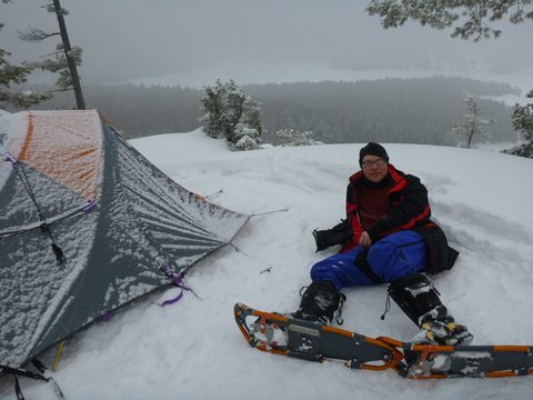 Photo from Snowshoe camping, Killarney Provincial Park