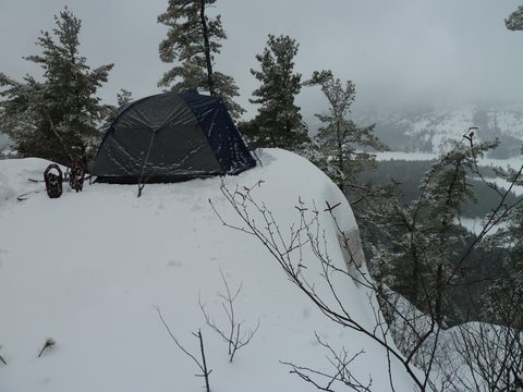 Photo from Snowshoe camping, Killarney Provincial Park