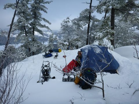 Photo from Snowshoe camping, Killarney Provincial Park