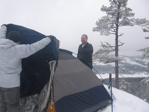 Photo from Snowshoe camping, Killarney Provincial Park