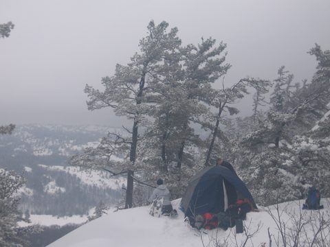 Photo from Snowshoe camping, Killarney Provincial Park