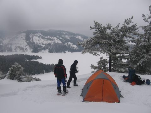 Photo from Snowshoe camping, Killarney Provincial Park