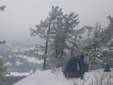 Photo from Snowshoe camping, Killarney Provincial Park