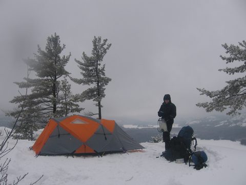 Photo from Snowshoe camping, Killarney Provincial Park