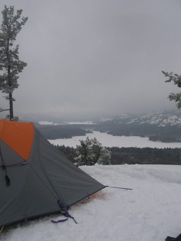 Photo from Snowshoe camping, Killarney Provincial Park