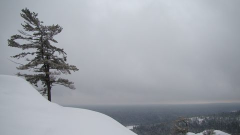 Photo from Snowshoe camping, Killarney Provincial Park