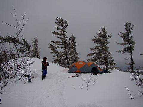 Photo from Snowshoe camping, Killarney Provincial Park