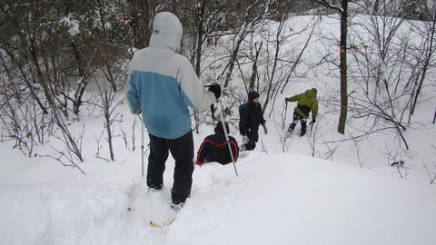 Photo from Snowshoe camping, Killarney Provincial Park