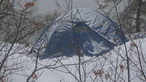 Photo from Snowshoe camping, Killarney Provincial Park