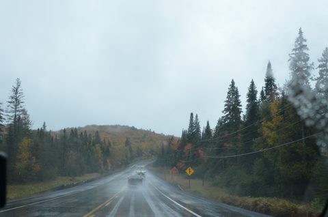 Photo from Algonquin park backcountry canoe camping trip