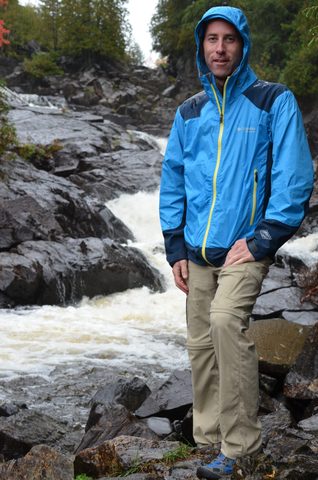 Photo from Algonquin park backcountry canoe camping trip