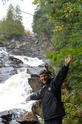 Photo from Algonquin park backcountry canoe camping trip