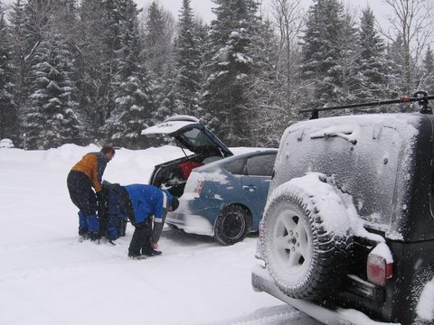 Photo from A Winter Backpacking Trip