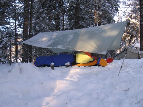 Photo from A Winter Backpacking Trip
