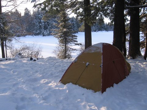 Photo from A Winter Backpacking Trip