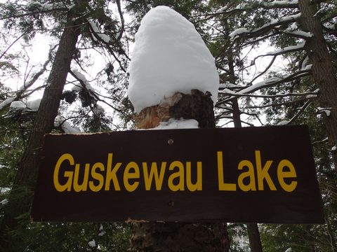 Photo from Snowshoe Camping, Guskewa Lake, Algonquin