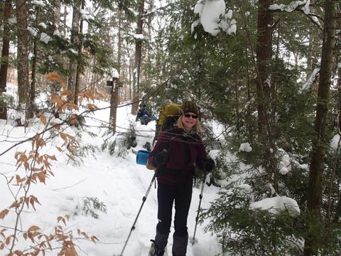 Photo from Snowshoe Camping, Guskewa Lake, Algonquin