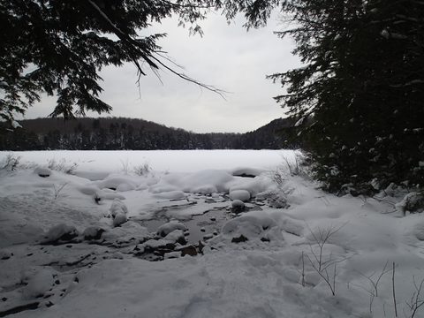 Photo from Snowshoe Camping, Guskewa Lake, Algonquin