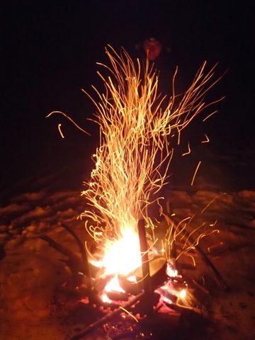 Photo from Snowshoe Camping, Guskewa Lake, Algonquin