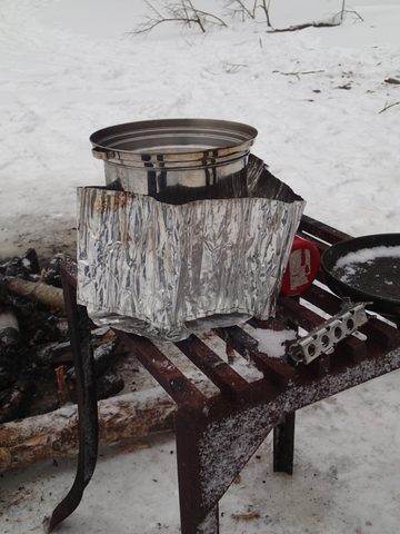 Photo from Snowshoe Camping, Guskewa Lake, Algonquin