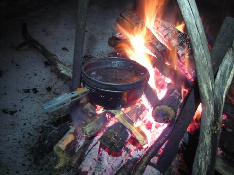 Photo from Snowshoe Camping, Guskewa Lake, Algonquin