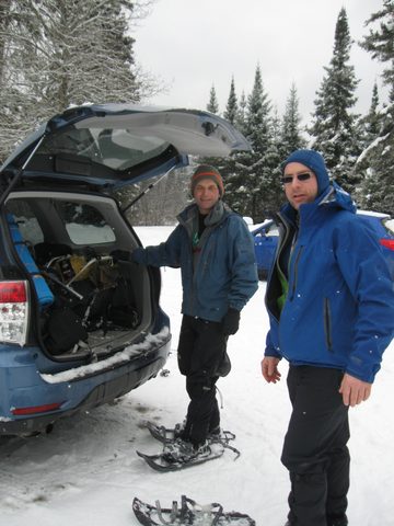 Photo from Snowshoe Camping, Guskewa Lake, Algonquin