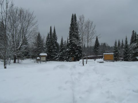 Photo from Snowshoe Camping, Guskewa Lake, Algonquin