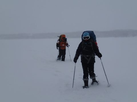 Photo from Snowshoe camping, Bruce Peninsula National Park