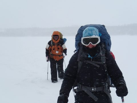 Photo from Snowshoe camping, Bruce Peninsula National Park