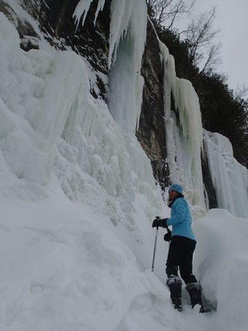 Photo from Snowshoe camping, Bruce Peninsula National Park