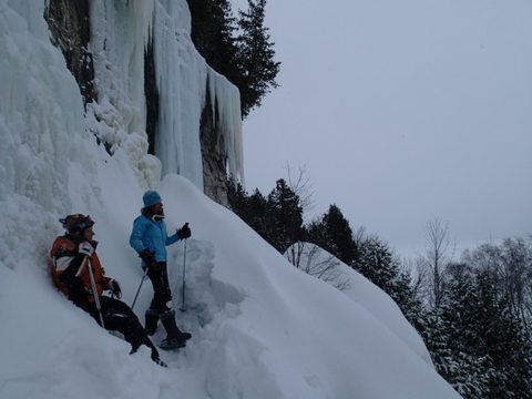 Photo from Snowshoe camping, Bruce Peninsula National Park