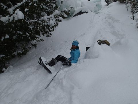 Photo from Snowshoe camping, Bruce Peninsula National Park