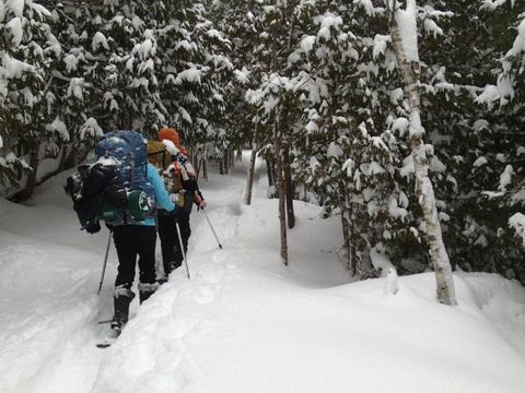 Photo from Snowshoe camping, Bruce Peninsula National Park